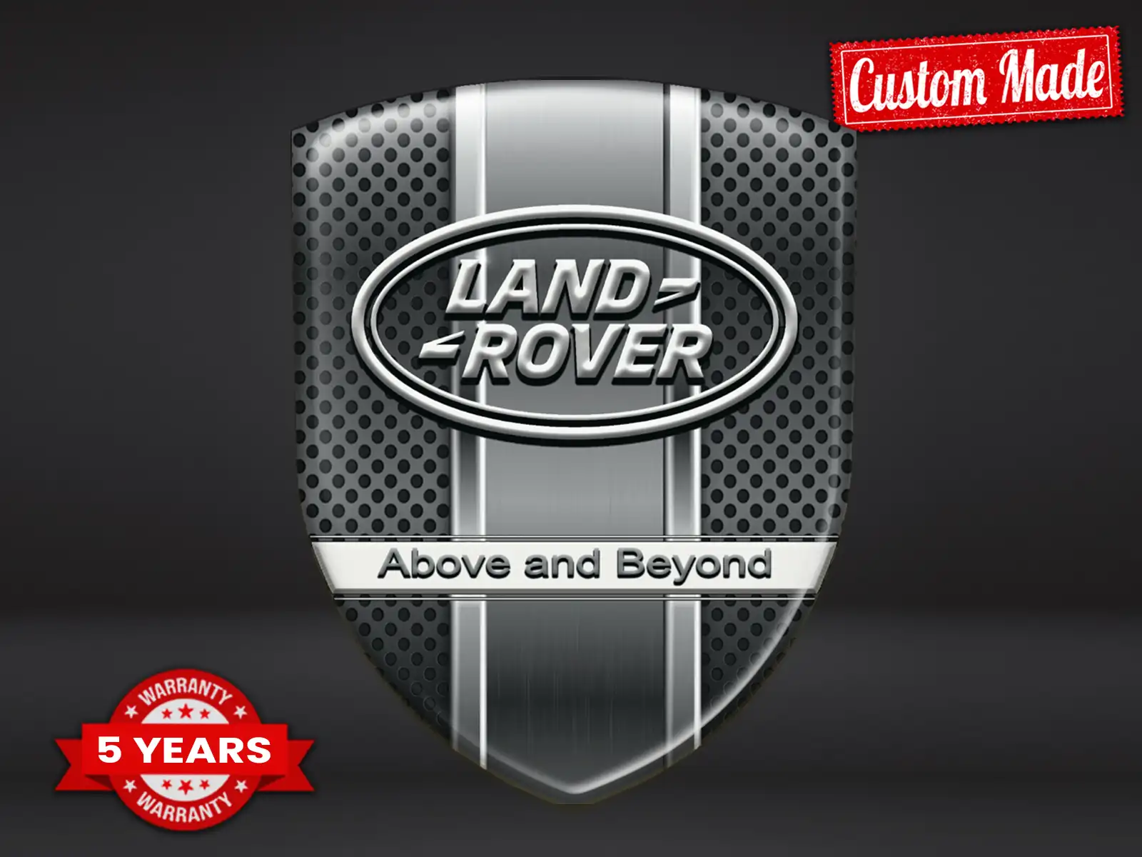 Land Rover Emblemi Auto su Misura Stile Max Durevoli Pro Edizione